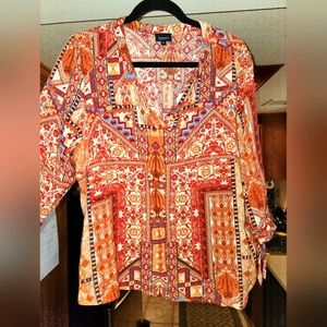 Jones & Co. Bohemian Blouse